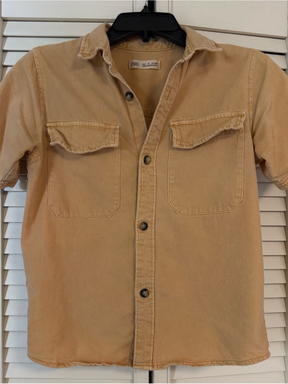 Zara kids short sleeve shirt